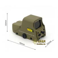 EOTECH551S沙漠沙色全息经典金属材质红点瞄准镜