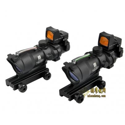 Trijicon4x32ACOG+RMR真光纤小海螺