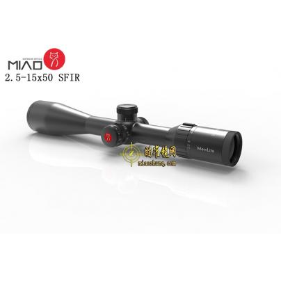 MEWLITE/缪斯2.5-15x50 SFIR军规品质高清高抗震瞄准镜