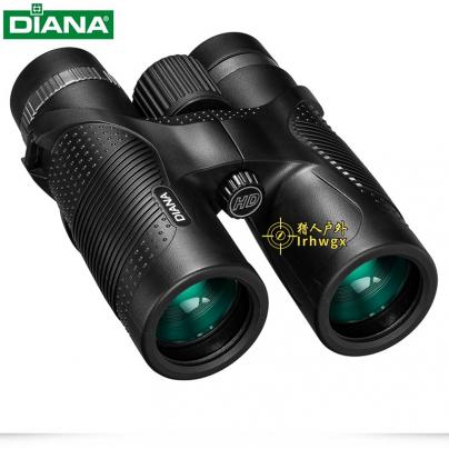 DIANA戴安娜10X42铁灰色手轮充氮防水高倍高清专业户外望远镜 