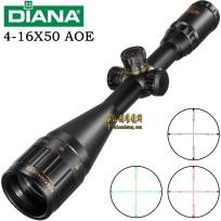 戴安娜DIANA4-16X50 AOE金属丝霍克分化高清高抗震瞄准镜
