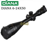 戴安娜DIANA 6-24X50带灯金属丝霍克分化高清高抗震瞄准镜