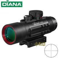 戴安娜DIANA 4x33霍克分化内红点4倍十字瞄准镜