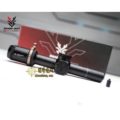 沼泽鹿TKPRO1.2-6X24高清绿膜抗震防水带灯带锁定瞄准镜