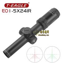 突鹰T-EAGLE EO1-5x24IR金属丝风偏分化高清抗震防水瞄准镜