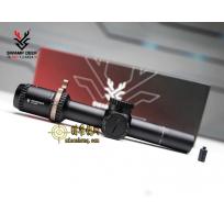 沼泽鹿TKPRO1.2-6X24高清绿膜抗震防水带灯带锁定瞄准镜