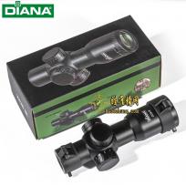 戴安娜DIANA 2x28定倍短款超大视野高清抗震瞄准镜