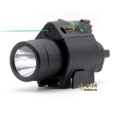 绿光LED强光手电筒M6战术手电筒 下挂电筒 20mm卡槽