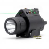 绿光LED强光手电筒M6战术手电筒 下挂电筒 20mm卡槽