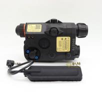 PEQ-15全功能UHP爆闪强光电筒+IR+红绿镭射激光战术电池盒配鼠尾