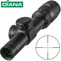 戴安娜DIANA 2-7X20速瞄短瞄广角短款一体高清抗震瞄准镜