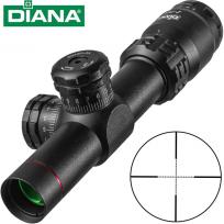 戴安娜DIANA 2-7X20外调锁定版速瞄短瞄高清高一体瞄准镜