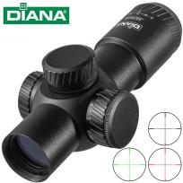 戴安娜DIANA 3X28定倍短款超大视野高清抗震瞄准镜