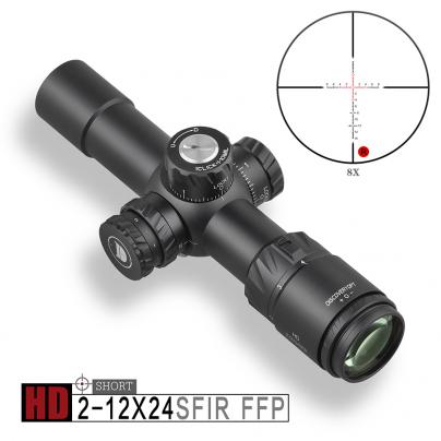 发现者HD 2-12X24SFIR 短前置高清高抗震瞄准镜