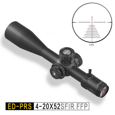发现者ED-PRS 4-20*52SFIR前置ZEROSTOP高清高抗震瞄准镜