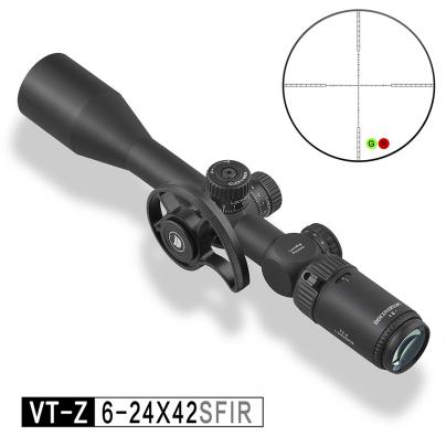 发现者VT-Z 6-24X42SFIR拉拔锁（25.4mm）高清高抗震光学瞄准镜
