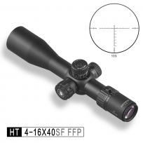 发现者HT 4-16X40SF FFP短款前置高清高抗震光学瞄准镜