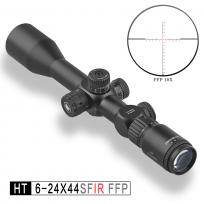 发现者HT 6-24X44SFIR带灯前置（性价比高）高清高抗震光学瞄准镜