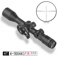 发现者HT 4-16X44SFIR带灯前置（性价比高）高清高抗震光学瞄准镜
