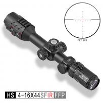 发现者HS 4-16X44SFIR FFP高抗震带灯款高清高抗震光学瞄准镜