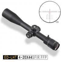 发现者ED LHT 4-20X44SFIR FFP MIL数字分化定制款前置高清高抗震瞄准镜