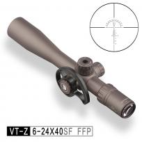 发现者VT-Z 6-24X40SF FFP 短款前置高清高抗震光学瞄准镜