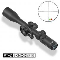 发现者VT-Z 6-24X42SFIR拉拔锁（25.4mm）高清高抗震光学瞄准镜