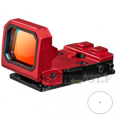 火鼠S200迷你折叠全金属低基红点瞄准镜 GLOCK虹膜瞄准器