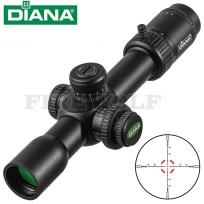 戴安娜DIANA FFP HD2-10X30SFIR前置带灯版-圆形分化高清高抗震瞄准镜