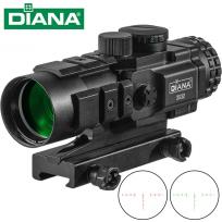 戴安娜DIANA3X32海螺瞄吃鸡分化瞄准器3倍短瞄快速寻鸟十字瞄