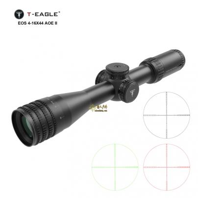T-EAGLE突鹰EOS4-16X44AOE II 后置前调带灯瞄准镜