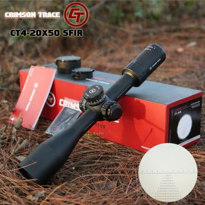 美国原装进口CT4-20x50SFIR高端前置高清高抗震30管径光学瞄准镜