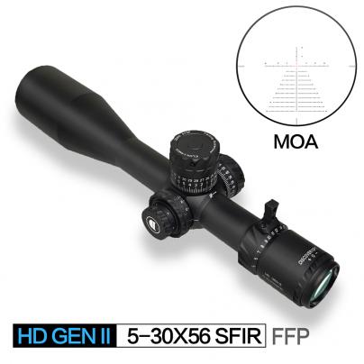 DISCOVERY发现者HD GEN Ⅱ5-30X56SFIR FFP-Z前置直调MOA分化瞄准镜