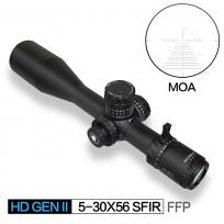 DISCOVERY发现者HD GEN Ⅱ5-30X56SFIR FFP-Z前置直调MOA分化瞄准镜