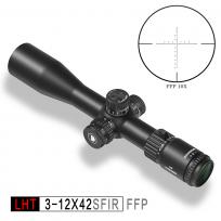 发现者LHT3-12X42SFIR轻量化一体管短前置拉伸锁定瞄准镜